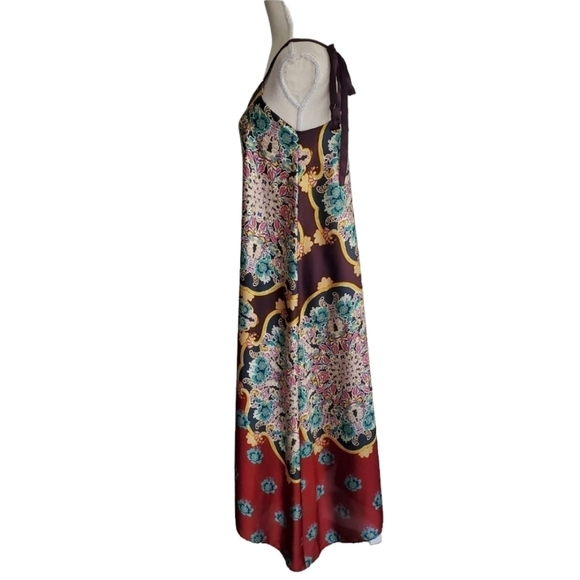 Zara Handkerchief Slip Midi Dress - Picture 3 of 8